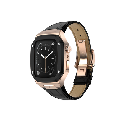 Black Rose Gold Stainless Steel Silicon Classic