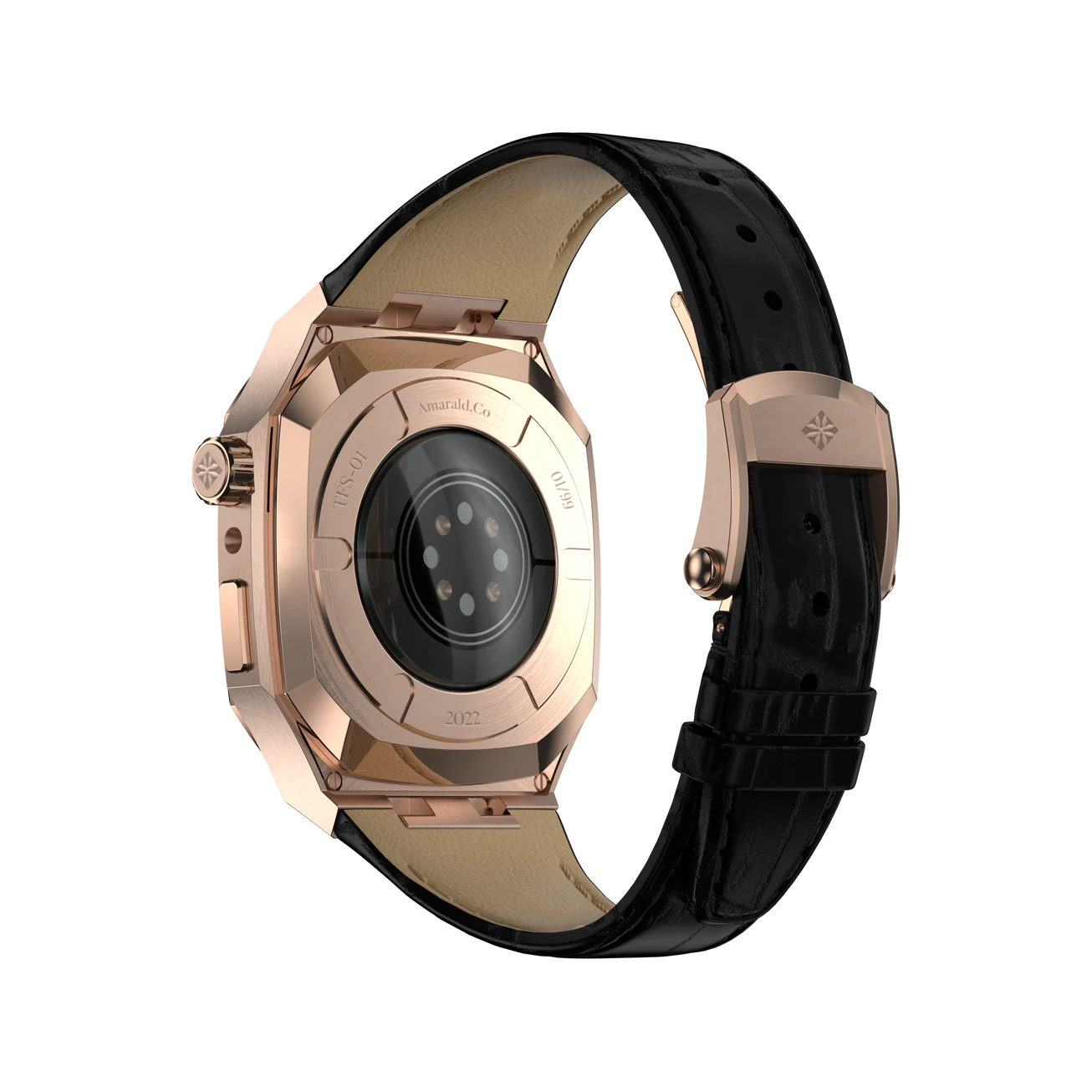 Black Rose Gold Stainless Steel Silicon Classic