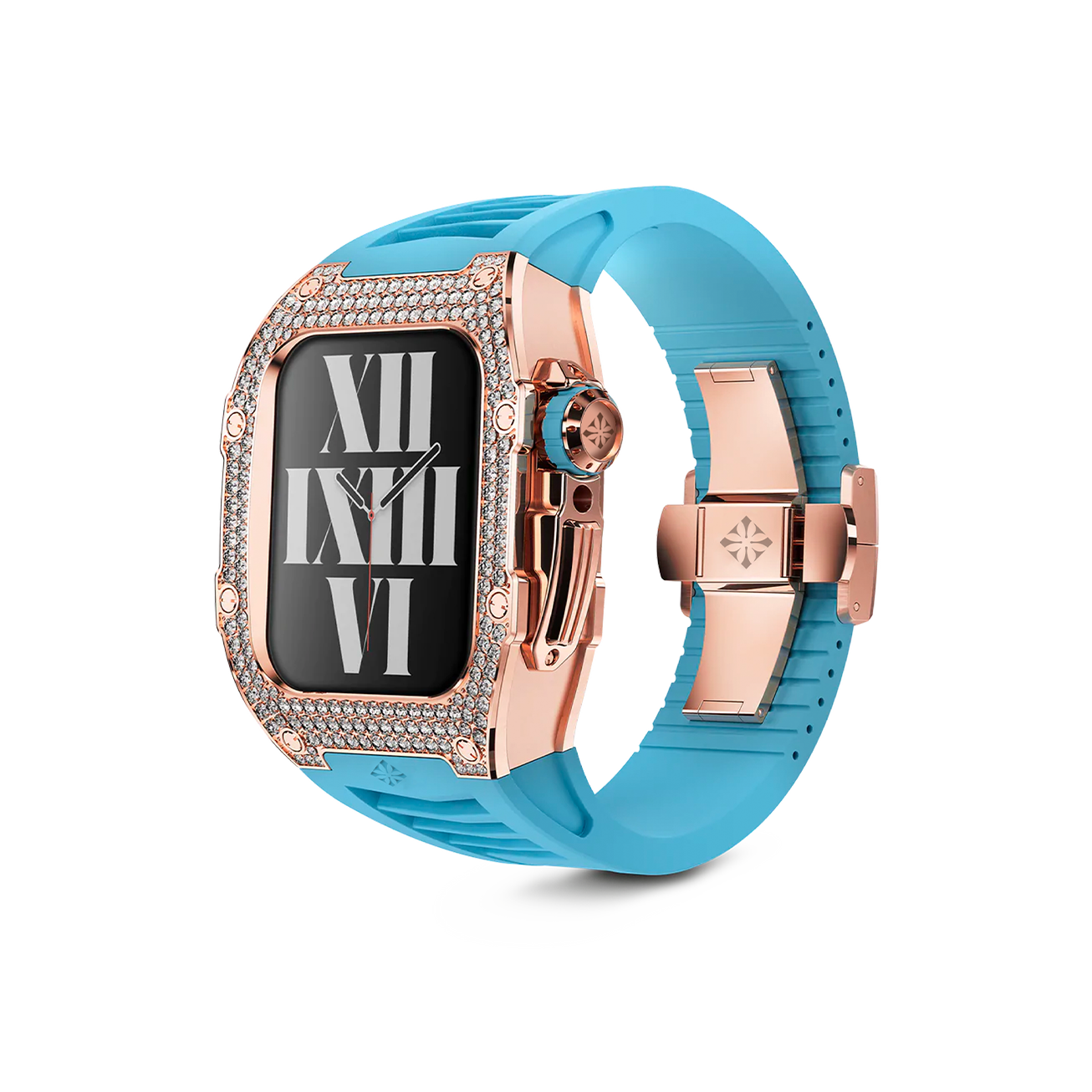 Rose Gold Titanium Drip