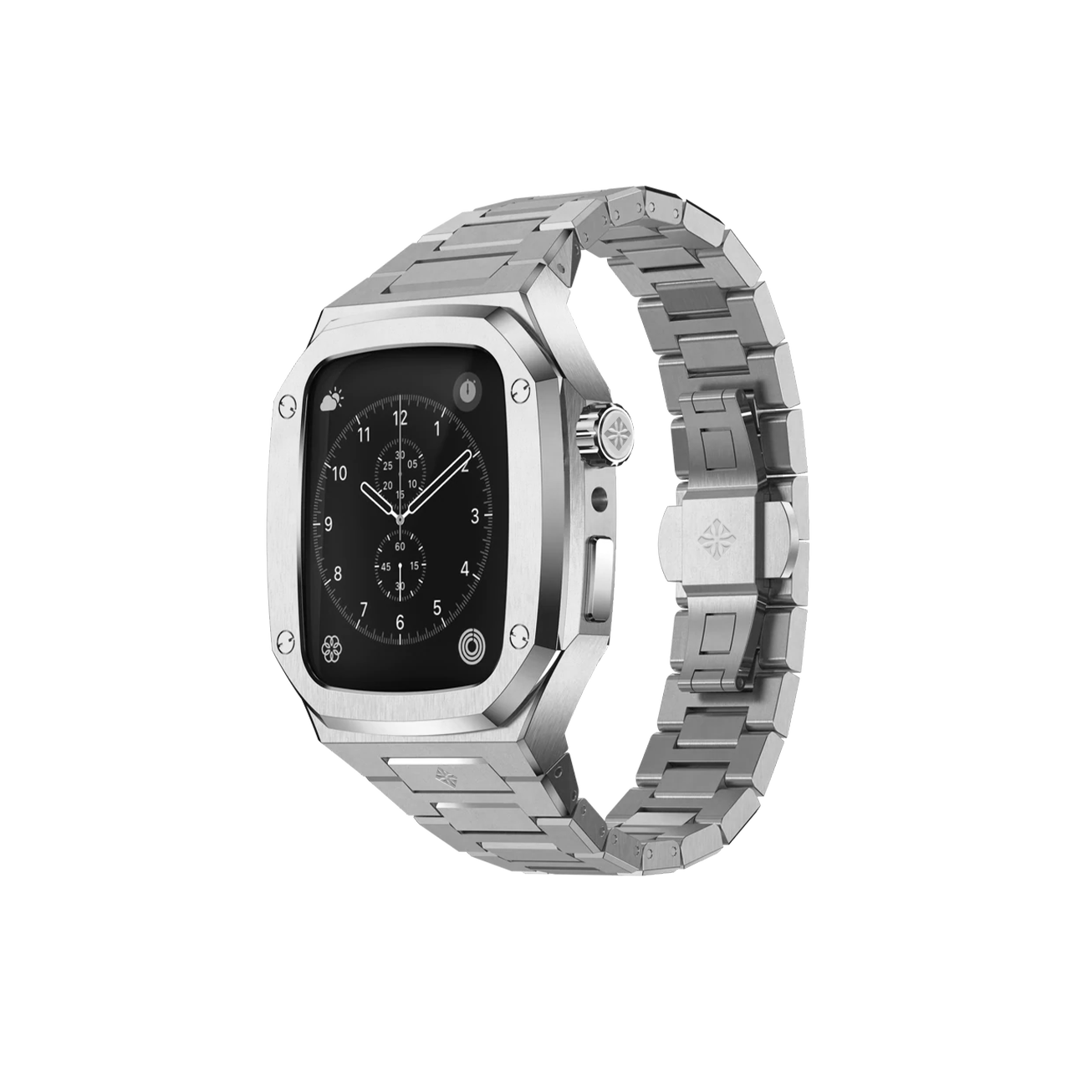Polished Silver Stainless Steel Classic