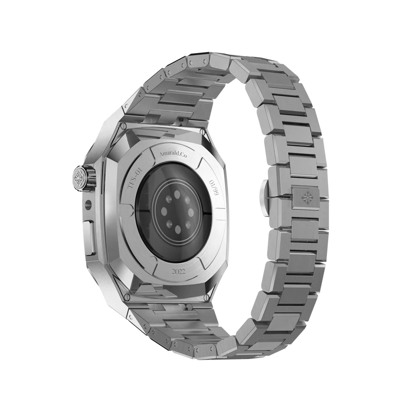 Polished Silver Stainless Steel Classic