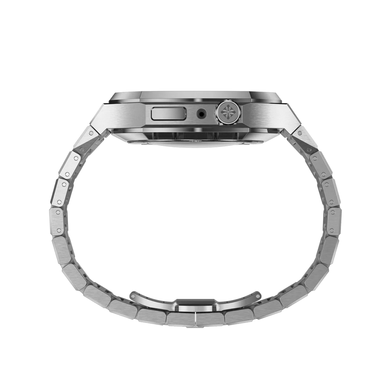 Polished Silver Stainless Steel Classic