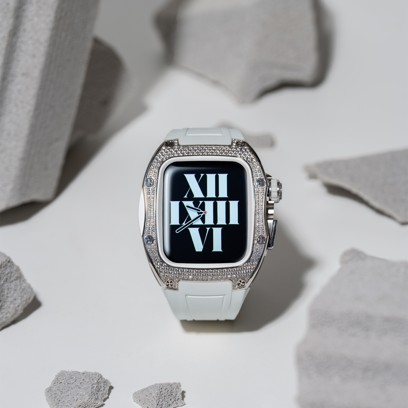 White Gold Titanium Drip